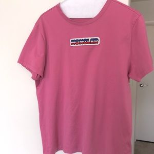 Pink Moncler Tee (Authentic)